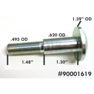 5/8" Shock Stud (Cantilever Pin) "Large Button Head"