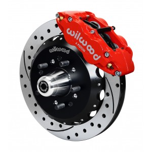 Wilwood Front Superlite 6R Brake System for 1955-1957 Chevy Car (RideTech Spindle)