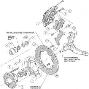 Wilwood Complete Dynapro/Dynalite Brake System for 1979-1988 GM 