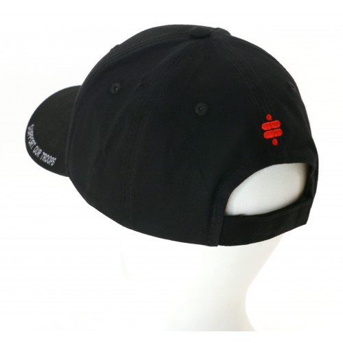 RideTech SUPPORT OUR TROOPS Hat - Black/grey