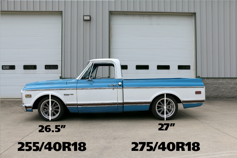 6/" Drop Pair 1963-1972 Chevy//GMC C10 Street Performance Rear Shocks 2/"