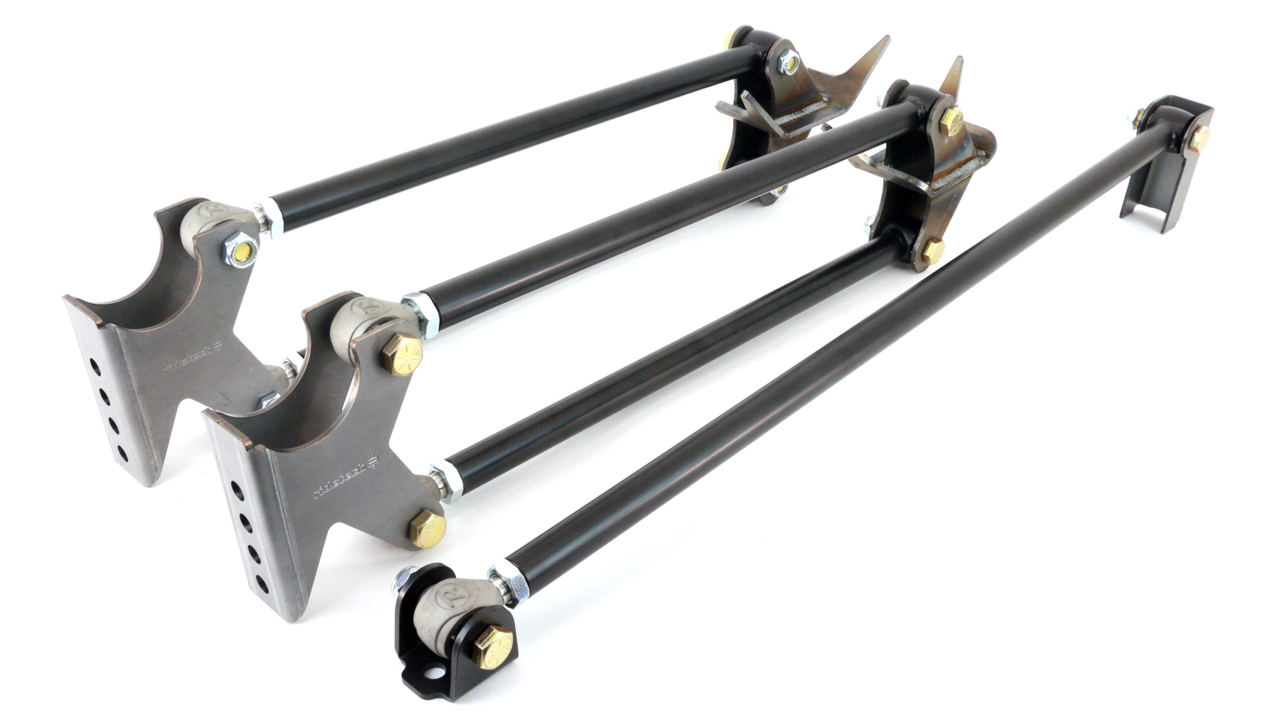 Parallel 4 Link 4-link Tabs for 3.50" Axle Airbags Brackets  Ladder Bar Mounting 