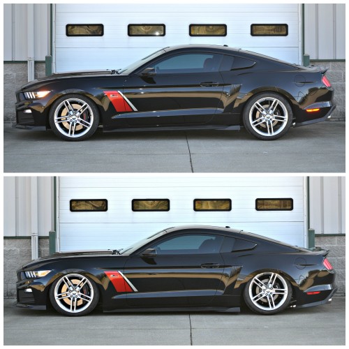 Air Suspension System for 15-up Mustang
